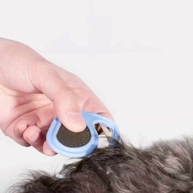 Dog Comb Hair Open Knot Comb Portable Puppy Hair Fur Shedding Trimmer Comb Blade Pet Hair Removal Brush Pet Grooming Supplies